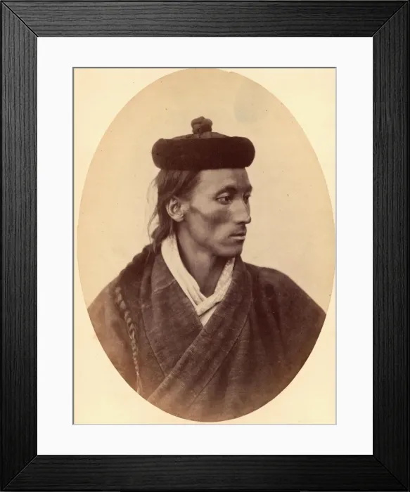 Framed Print : Tibetan Interpreter Framed Print : Tibetan Interpreter
