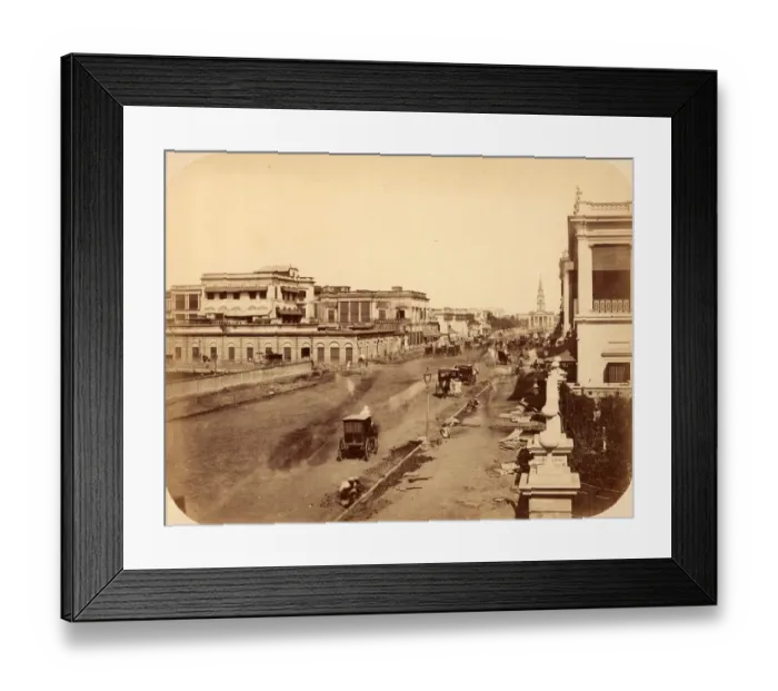 Framed Print : Calcutta Street Framed Print : Calcutta Street