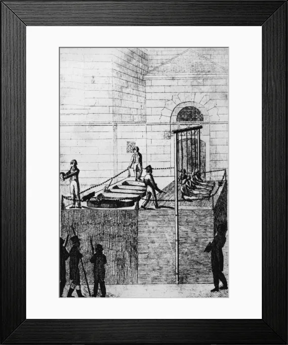 Framed Print : Cato Street Executions Framed Print : Cato Street Executions