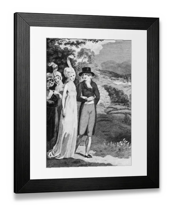 Framed Print : Clarissa And Lovelace Framed Print : Clarissa And Lovelace