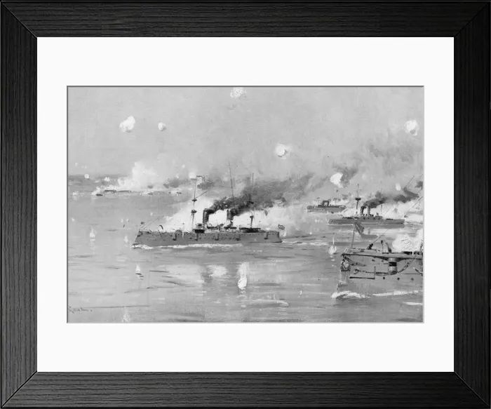 Framed Print : Battle Of Manila Framed Print : Battle Of Manila