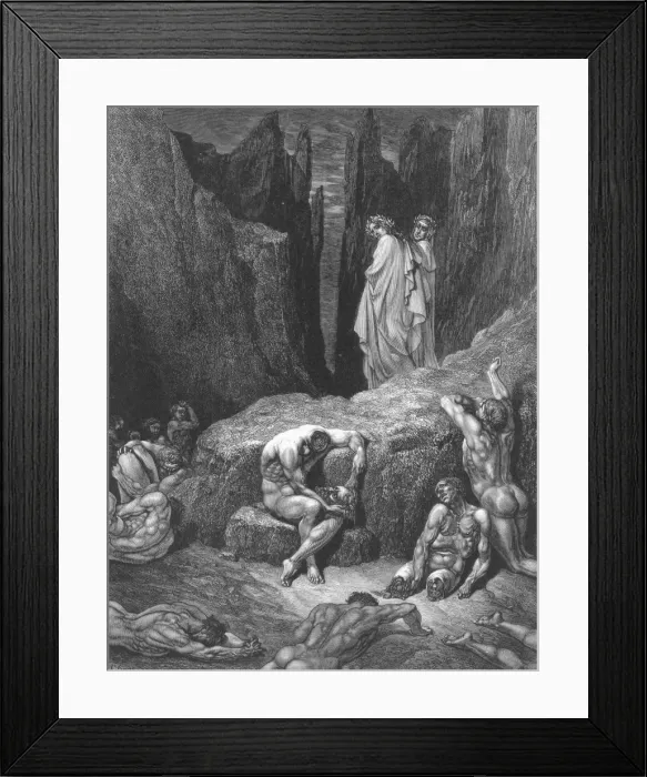 Framed Print : Mutilated Shades Framed Print : Mutilated Shades