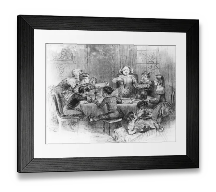 Framed Print : Christmas Pudding Framed Print : Christmas Pudding