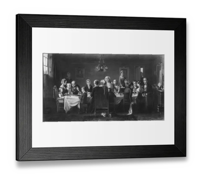 Framed Print : Christmas Dinner Framed Print : Christmas Dinner