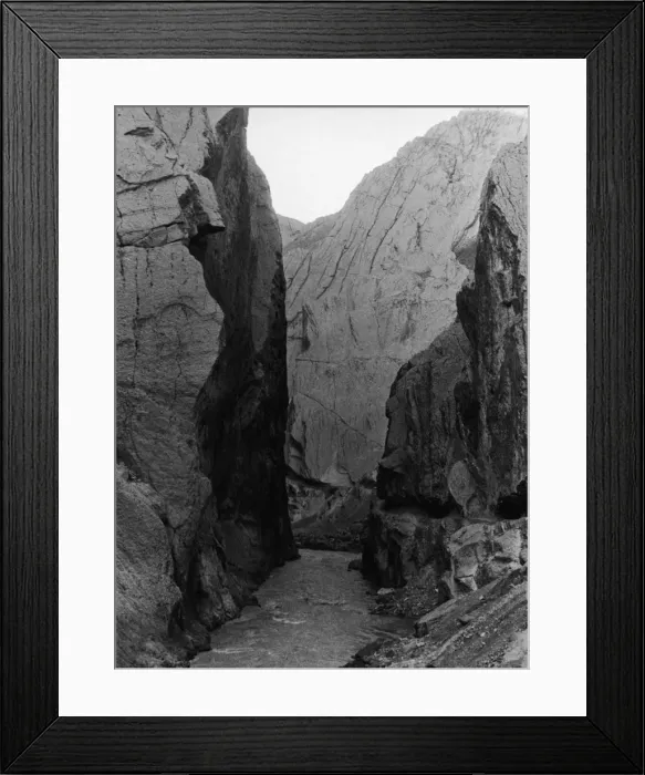 Framed Print : Iranian Gorge Framed Print : Iranian Gorge