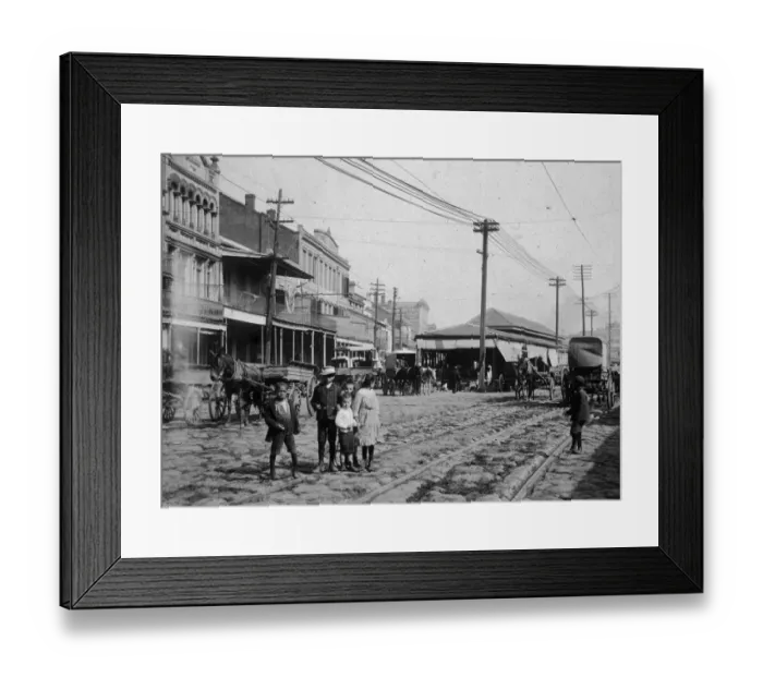 Framed Print : The French Market Framed Print : The French Market