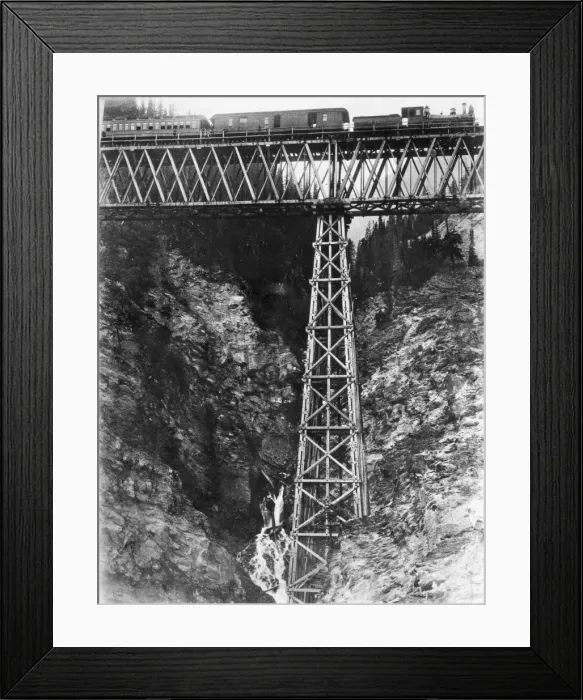 Framed Print : Across The Gorge