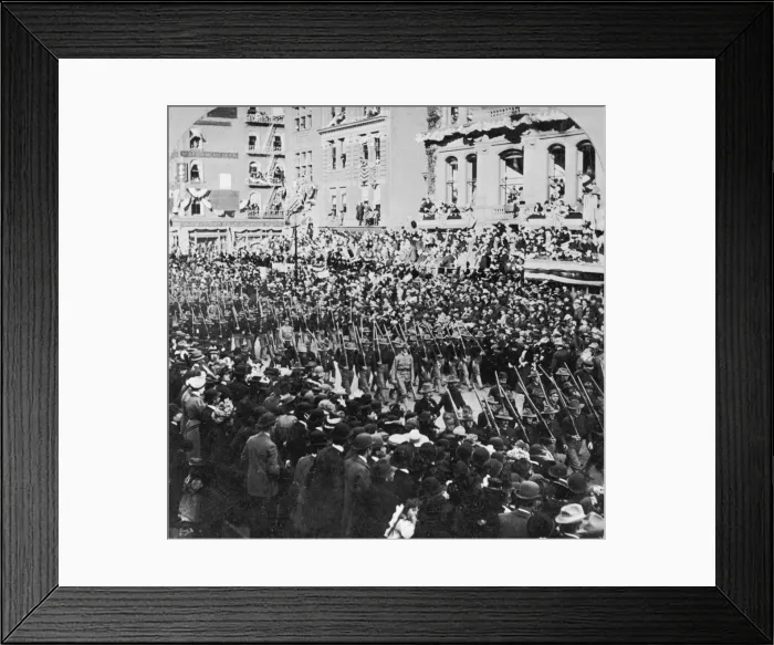 Framed Print : The Tenth Marching Framed Print : The Tenth Marching