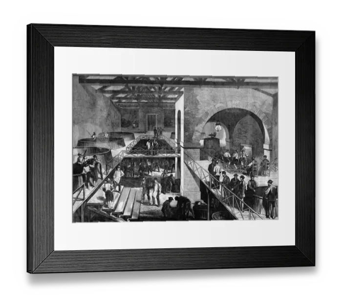Framed Print : Grape Pressing House Framed Print : Grape Pressing House