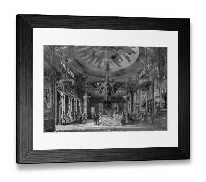 Framed Print : Banqueting Hall