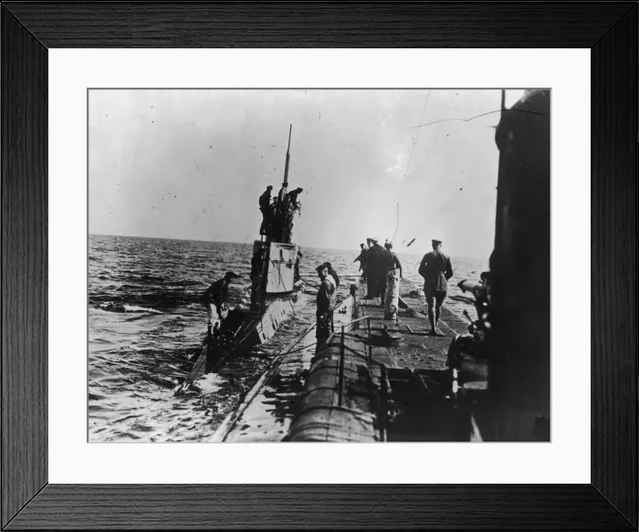 Framed Print : Mini U-boat