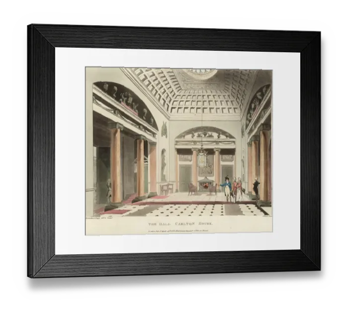 Framed Print : Carlton House Hall Framed Print : Carlton House Hall