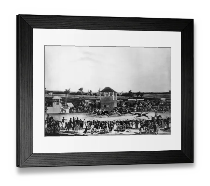 Framed Print : Racing At Ascot