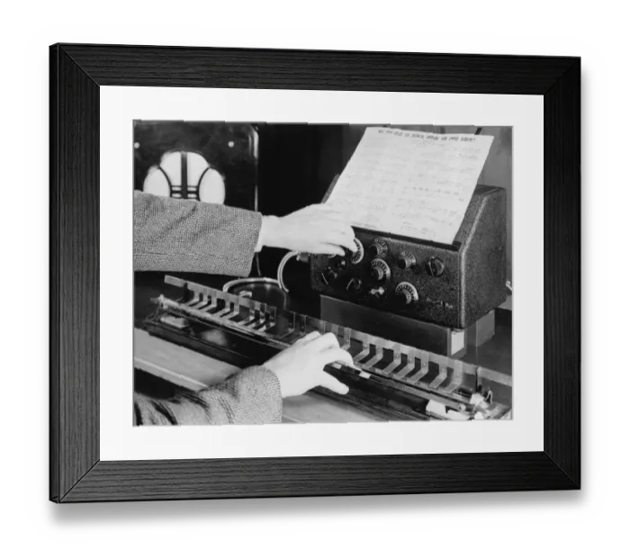 Framed Print : The Trautonium Framed Print : The Trautonium