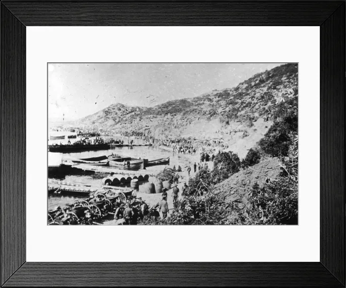 Framed Print : Gallipoli Landing