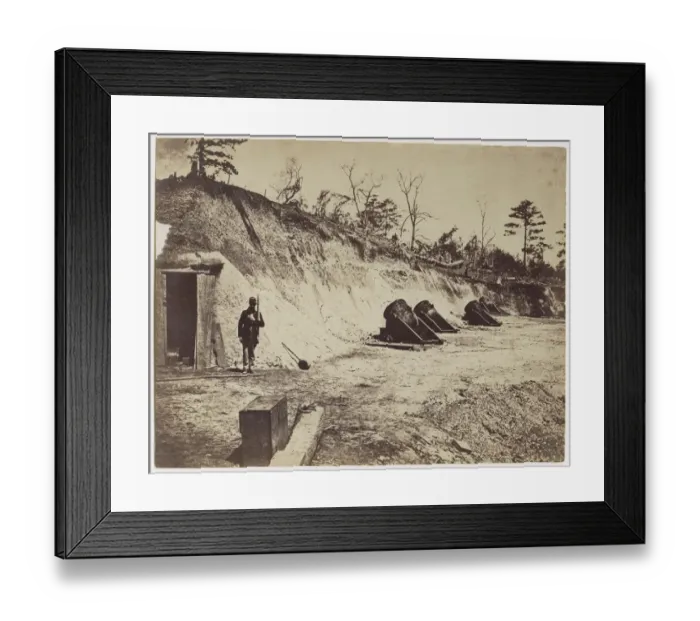 Framed Print : Mortar Battery No. 4 Framed Print : Mortar Battery No. 4