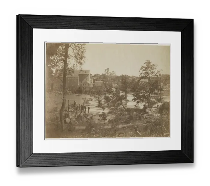 Framed Print : Johnsons Mill