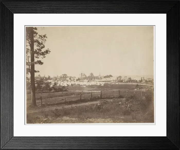 Framed Print : Culpeper. The town of Culpeper, Virginia, during the American Civil War, November 1863 Framed Print : Culpeper. The town of Culpeper, Virginia, during the American Civil War, November 1863
