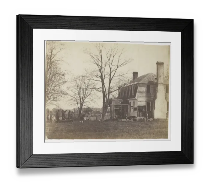 Framed Print : The Moore House Framed Print : The Moore House