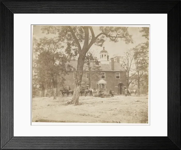 Framed Print : Fairfax Court House Framed Print : Fairfax Court House