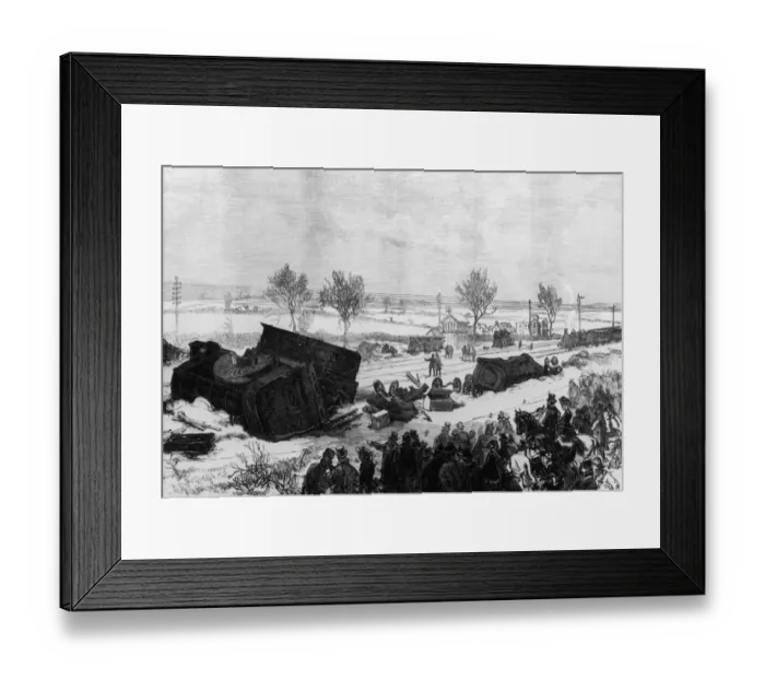Framed Print : Abbots Ripton Crash Framed Print : Abbots Ripton Crash