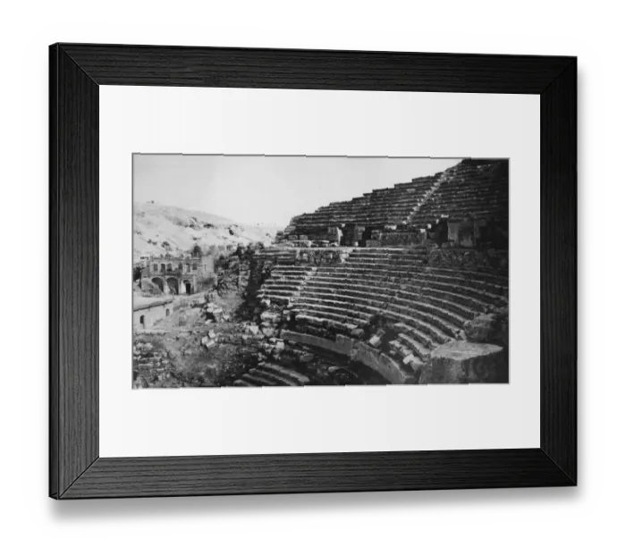 Framed Print : Amman Theatre Framed Print : Amman Theatre