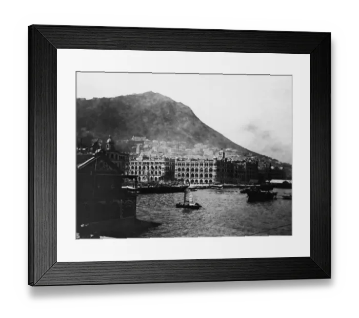 Framed Print : Hong Kong Harbour Framed Print : Hong Kong Harbour