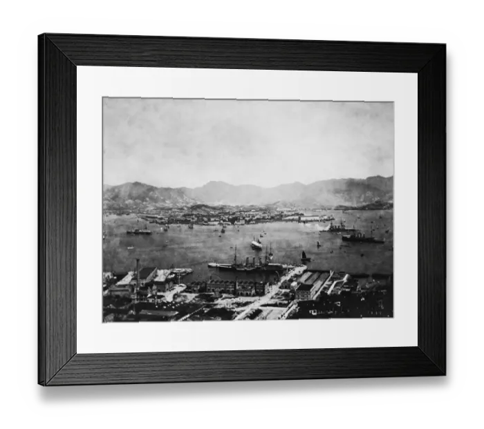 Framed Print : Hong Kong Harbour Framed Print : Hong Kong Harbour