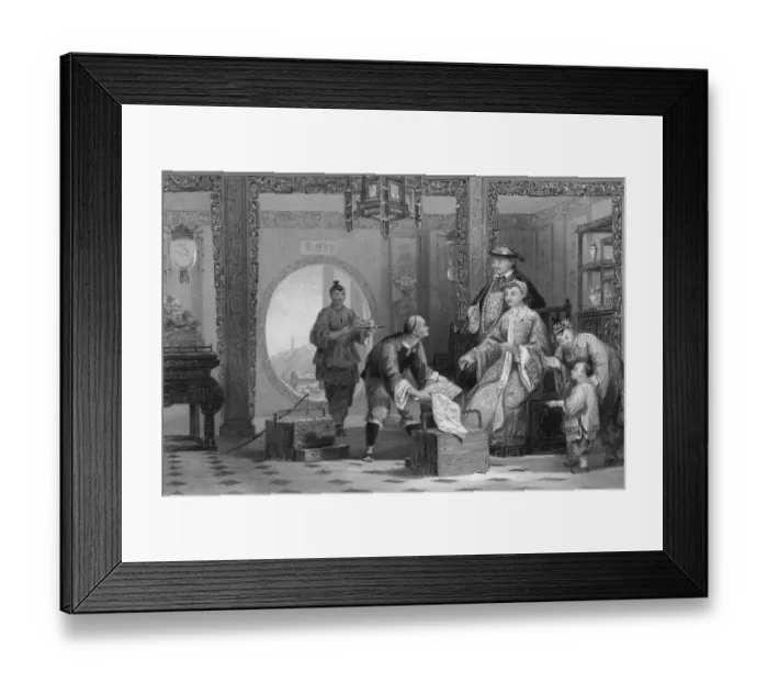 Framed Print : Mandarin House Framed Print : Mandarin House