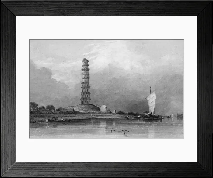 Framed Print : Chinese Pagoda