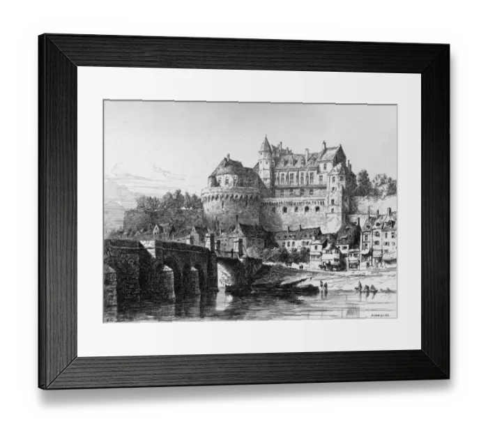 Framed Print : Chateau Amboise Framed Print : Chateau Amboise