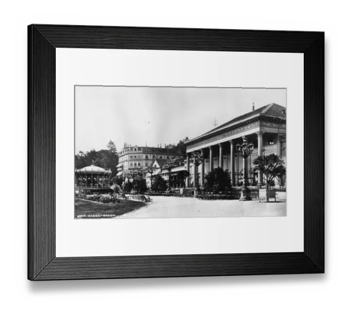 Framed Print : Baden-Baden Framed Print : Baden-Baden