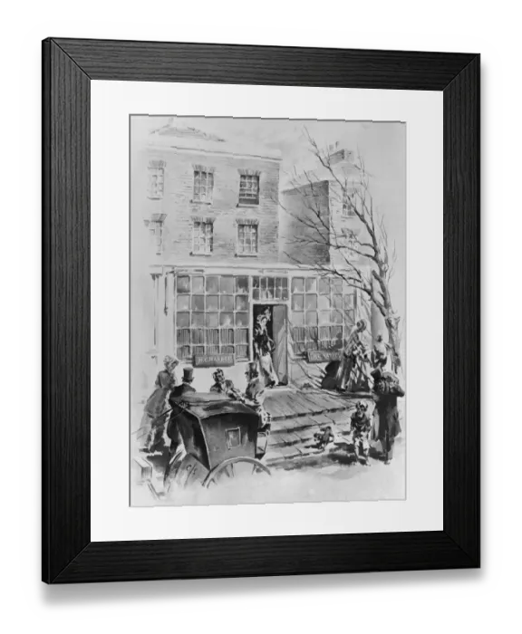Framed Print : New Shop For Harrods Framed Print : New Shop For Harrods