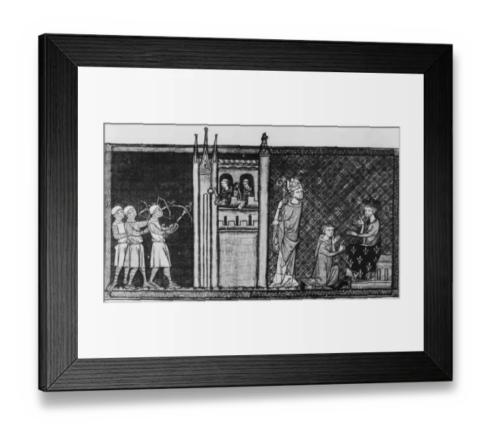 Framed Print : Crossbowmen