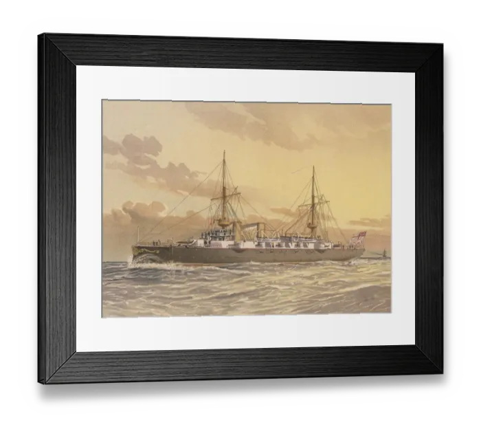 Framed Print : HMS Undaunted Framed Print : HMS Undaunted