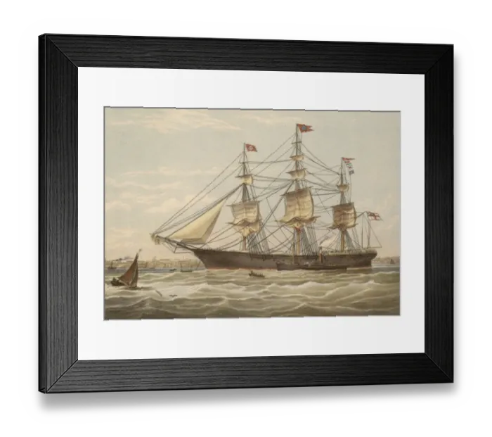 Framed Print : The James Baines