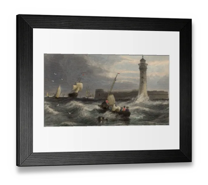 Framed Print : The Black-Rock Fort Framed Print : The Black-Rock Fort
