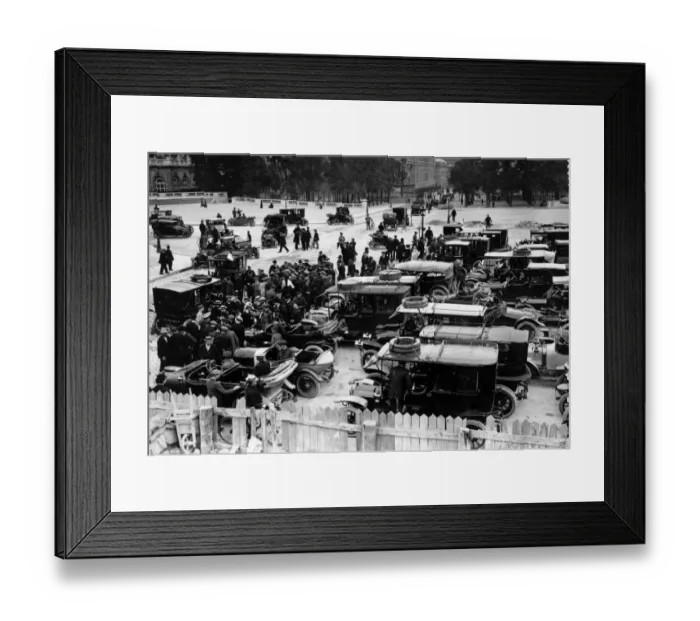 Framed Print : Commandeered Cars Framed Print : Commandeered Cars