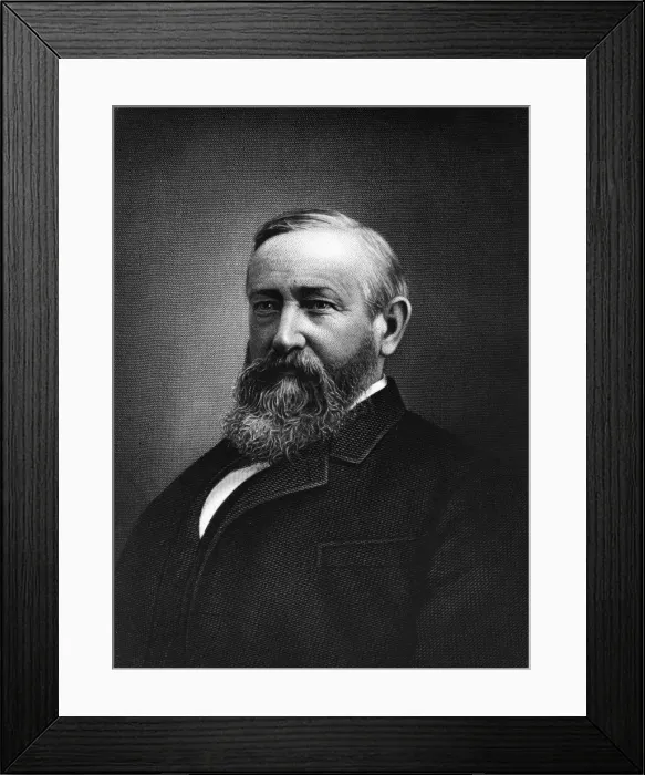 Framed Print : Benjamin Harrison Framed Print : Benjamin Harrison