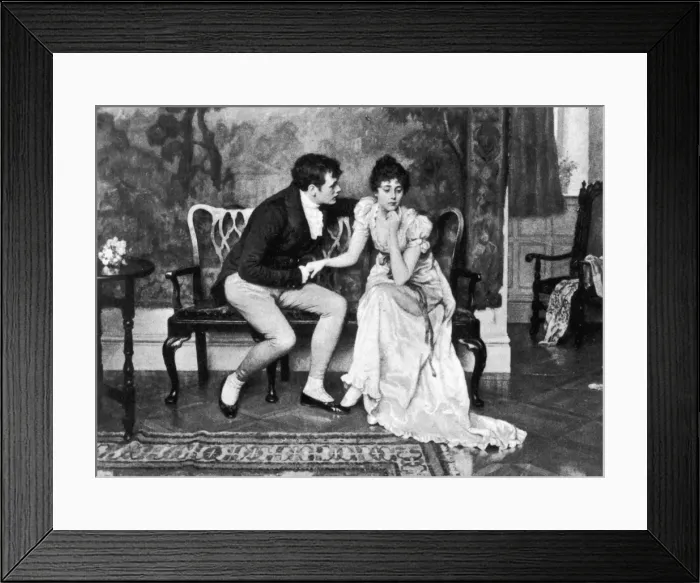 Framed Print : Decent Proposal