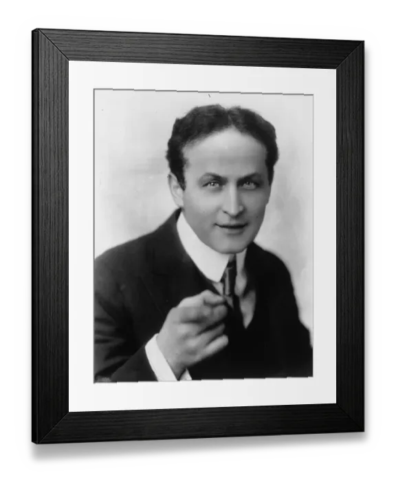 Framed Print : Harry Houdini