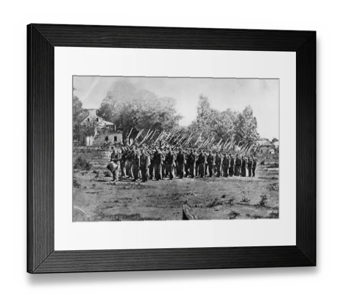Framed Print : Infantrymen Framed Print : Infantrymen