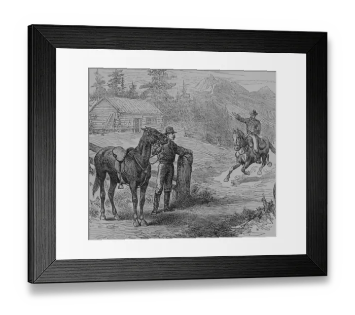 Framed Print : Pony Express Framed Print : Pony Express