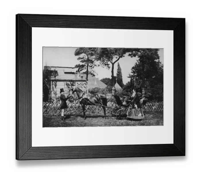 Framed Print : Horse And Carriage Framed Print : Horse And Carriage