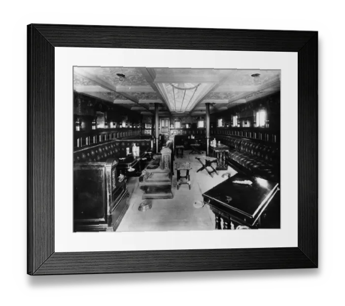Framed Print : Smoking Room Framed Print : Smoking Room