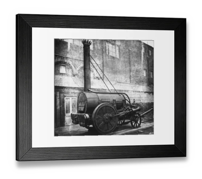 Framed Print : Rocket. George Stephensons locomotive Rocket, constructed in 1829 Framed Print : Rocket. George Stephensons locomotive Rocket, constructed in 1829