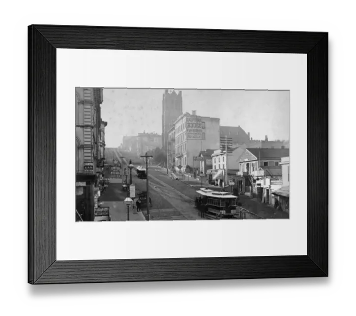 Framed Print : San Francisco Street