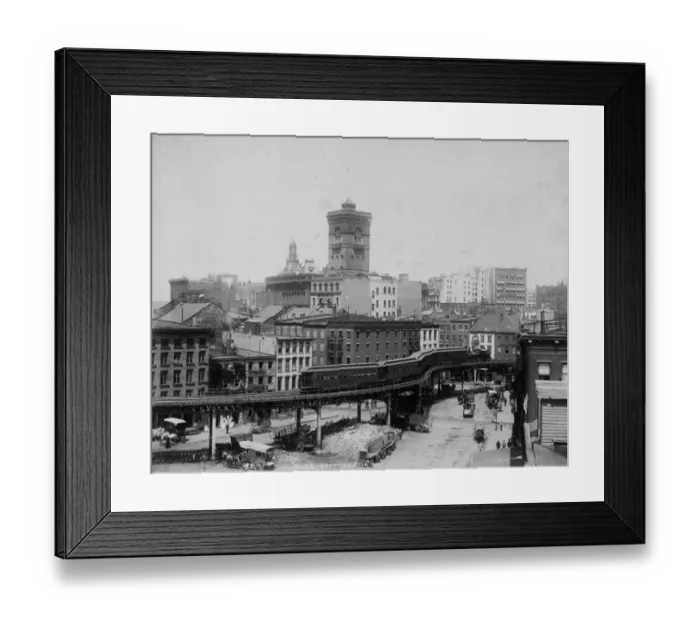 Framed Print : New York Train Framed Print : New York Train
