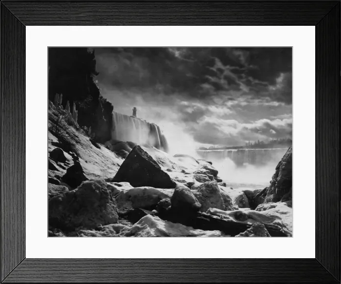 Framed Print : Niagara In Winter Framed Print : Niagara In Winter