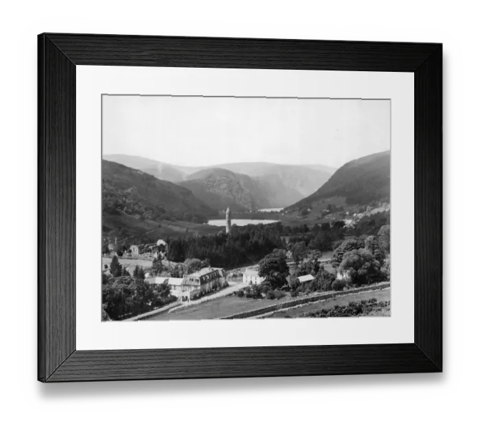 Framed Print : Glendalough Framed Print : Glendalough